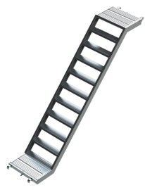 Aluminum Platform Stair